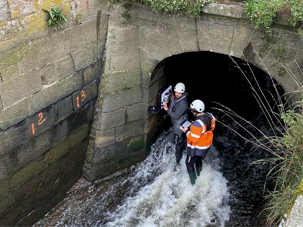 Géoradar Pont Rohan - GEOSCOP